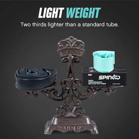 أنبوب داخلي من مادة TPU 700C x 23C-32C عبوتان مع صمامات بريستا 48 مم/60 مم/80 مم، أنابيب TPU خفيفة للغاية 700C لدراجة الطريق أنبوب داخلي من مادة TPU إطار احتياطي محمول للتدريب وركوب الدراجات in Kuwait