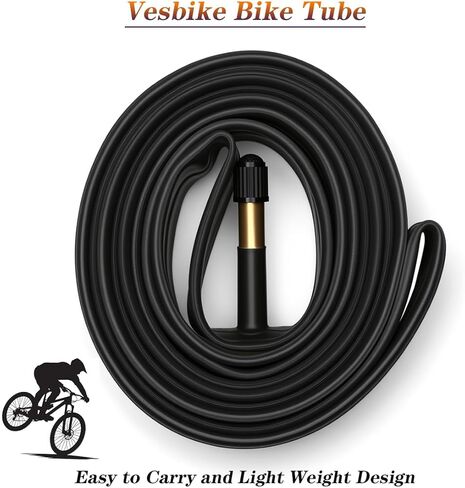 700x23c/700x25c/700x28c/700x30c/700x32c Bike Tube AV48mm Schrader Valve 2 Pack Road Bicycle Inner Tubes with 2 Tire Levers Premium Butyl Rubber City Road Bike Tubes Fit 700x23-32c in Saudi Arabia