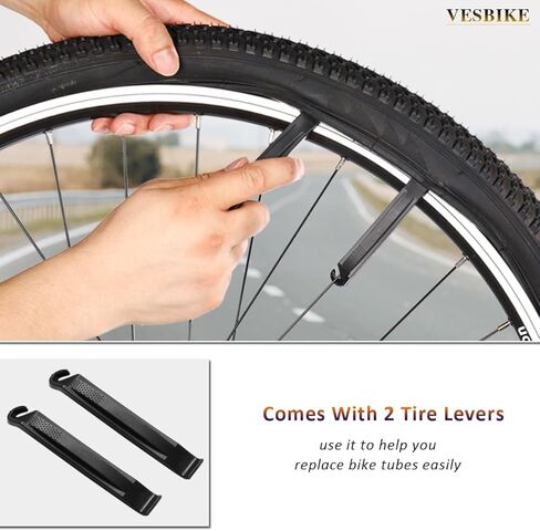 700x23c/700x25c/700x28c/700x30c/700x32c Bike Tube AV48mm Schrader Valve 2 Pack Road Bicycle Inner Tubes with 2 Tire Levers Premium Butyl Rubber City Road Bike Tubes Fit 700x23-32c in Saudi Arabia