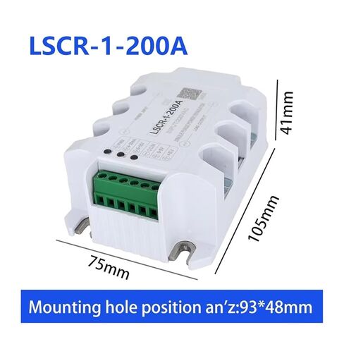 وحدة تنظيم الجهد 200A أحادية الطور، مرحل الطاقة الصلبة، تحكم 4-20 مللي أمبير in Kuwait