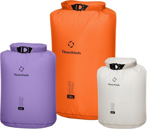 Thous Winds Dry Bag, 30D Lightweight Waterproof Bag, (3L+6L+12L Set) in Kuwait