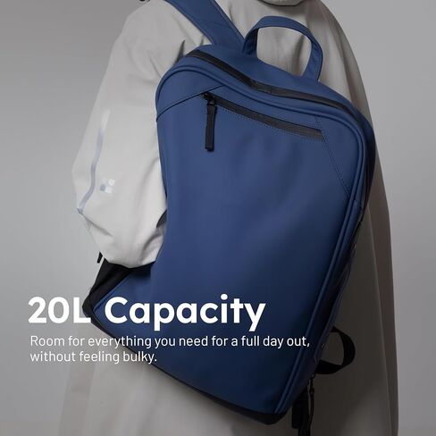 Weatherman Venture Dry Pack - Waterproof Hiking Bag & Travel Backpack - Dry Backpack with Umbrella Compartment, Laptop Sleeve and Smart Storage - Durable Water-Resistant Outdoor Gear - (Steel Blue) in Saudi Arabia