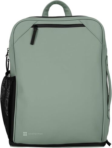 Weatherman Venture Dry Pack - Waterproof Hiking Bag & Travel Backpack - Dry Backpack with Umbrella Compartment, Laptop Sleeve and Smart Storage - Durable Water-Resistant Outdoor Gear - (Steel Blue) in Saudi Arabia