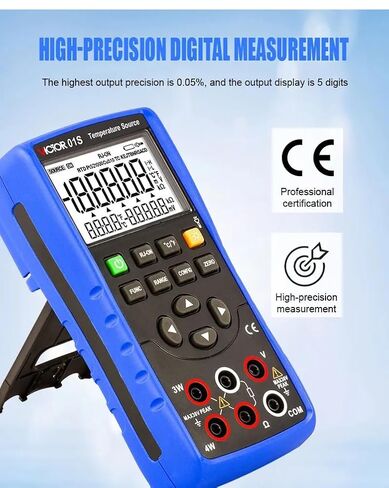 01S مصدر درجة الحرارة معاير عملية متعدد الوظائف 0.05%. عرض 5 أرقام 8 أنواع الحرارية (فيكتور 01S) in Kuwait