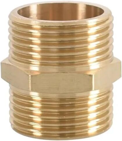 النحاس الأنابيب عرافة الحلمة المناسب 1/8 "1/4" 3/8 "1/2" 3/4 "1" ذكر الموضوع محول مقرنة موصل 50 قطعة (1l2 إلى 1l2) in Saudi Arabia