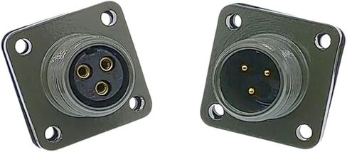 MS3106A 10SL-3 10SL-4 MIL-C 5015 موصلات دائرية MS3108 MIL STD المقابس والأوعية 3102A (التوصيل 3106 10SL-3P) in Kuwait