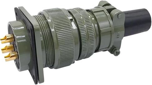 MIL-C موصلات دائرية 28-3 28-16 28-20 المقابس والأوعية MS3102A MS3106A MS3108A (التوصيل 3108 28-3P) in Kuwait