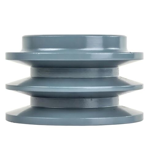 2BK32H/H-1-3/8 ضواغط 3.35 بوصة حزام بكرة أخدود مزدوج القسم B 5L - لاستبدال بكرة ضواغط Masterdrive - بكرة حديد الزهر / بكرة مزدوجة القسم B - مع جلبة 1-3/8 بوصة، رمادي in Saudi Arabia