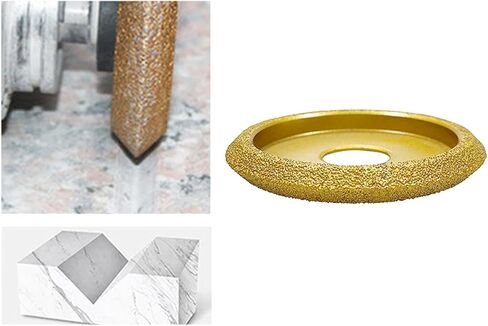Concrete Grinding Wheel Edge Profile Sanding Disc, V Shaped Groove Grinding Wheel Disc for Angle Grinder,Accessories Ceramic, 10mm in Saudi Arabia