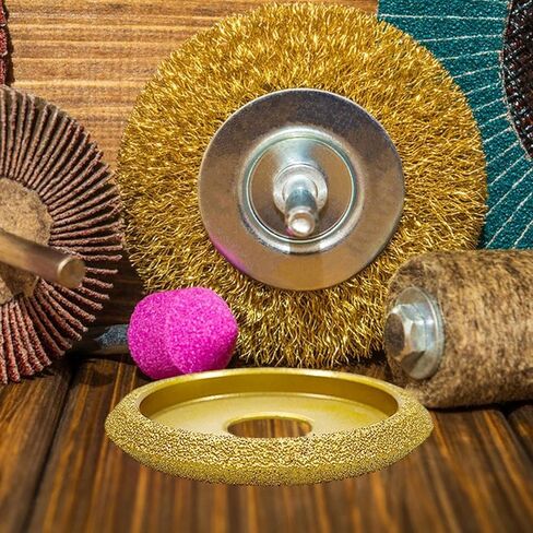 Concrete Grinding Wheel Edge Profile Sanding Disc, V Shaped Groove Grinding Wheel Disc for Angle Grinder,Accessories Ceramic, 10mm in Saudi Arabia