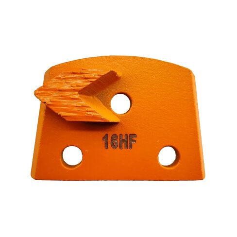 9 Pcs Pro Lavina Diamond Grinding Shoes Extra Soft Bond for Extra Hard Floor (Grit Optional), for Lavina Floor Grinding Machine (16 Grit - 1 Arrow Segment S Bond for Hard Floor) in Saudi Arabia