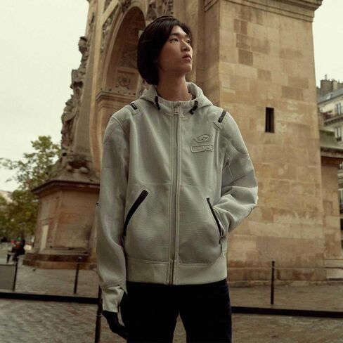 Moflow Air Tech Hoodie (US, Alpha, Small, Regular, Regular, Gray) in Saudi Arabia