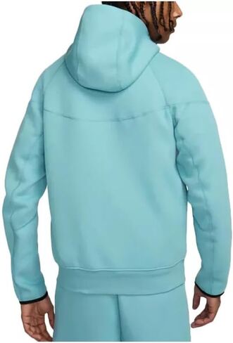 Nike Sportswear Tech Fleece Windrunner Men's Full-Zip Hoodie Size - X-Large Denim Turquoise/Black in Saudi Arabia