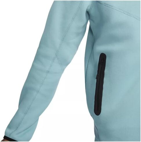 Nike Sportswear Tech Fleece Windrunner Men's Full-Zip Hoodie Size - X-Large Denim Turquoise/Black in Saudi Arabia