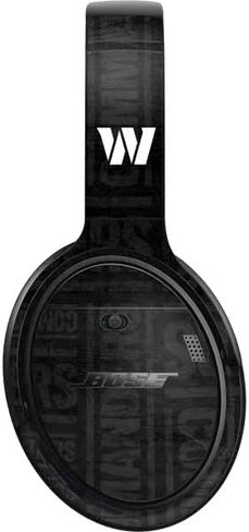 Skinit Decal Audio Skin Compatible with Bose QuietComfort 35 II Headphones - Officially Licensed NFL Washington Commanders Black and White Design in Saudi Arabia