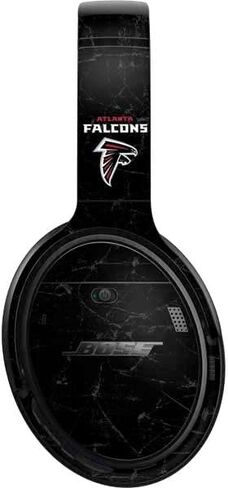 غلاف صوتي من Skinit متوافق مع سماعات الرأس Bose QuietComfort 35 II - تصميم مرخص رسميًا من NFL Atlanta Falcons in Saudi Arabia