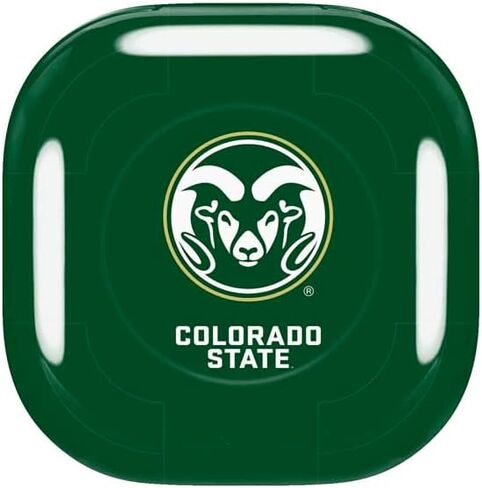 غلاف صوتي من Skinit متوافق مع Samsung Galaxy Buds Pro - تصميم شعار CSU Rams مرخص رسميًا in Saudi Arabia