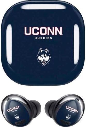 Skinit Decal Audio Skin Compatible with Samsung Galaxy Buds Pro - Officially Licensed Huskies UConn Design in Saudi Arabia