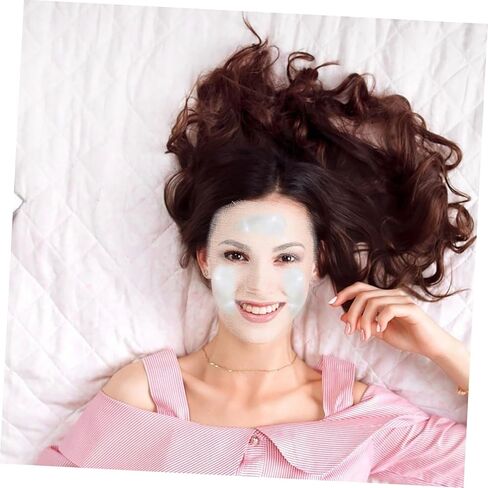 PartyKindom 100pcs Facial Mask Sheets Large Moisture Gauze for Skincare for Beauty Salons and DIY Face Masks Hydrating and Soft Texture for Skin Types in Saudi Arabia