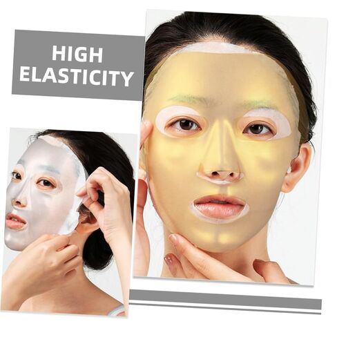 4pcs Reusable Silicone Face Mask Cover High Elasticity Facial Mask Holder Enhances Nutrient Absorption Comfortable Fit for Skincare Routine in Saudi Arabia