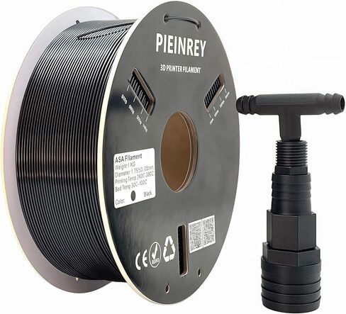 ASA Filament 1.75mm Grey, High UV & Heat & Weather Resistant Filament - ASA 3D Filament Perfect for Printing Outdoor Functional Parts, Dimensional Accuracy +/- 0.02mm,1KG in Saudi Arabia
