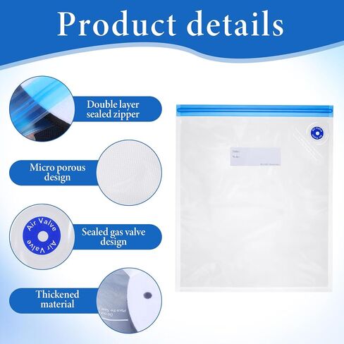 80 Pcs 3D Filament Storage Bags Kit, 50 Pcs 3D Printer Filaments Vacuum Storage Bag 13.4 x 11.8 Inch with 5 Sealing Clip 25 Humidity Indicator Cards for Keep Filament Dry in Saudi Arabia