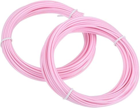 MECCANIXITY 2 Pcs 3D Pen Filament, 1.75mm Dia 33ft Each Length PLA 3D Printing Pen Filament Refills for 1.75mm 3D Printing Pen, Black in Saudi Arabia