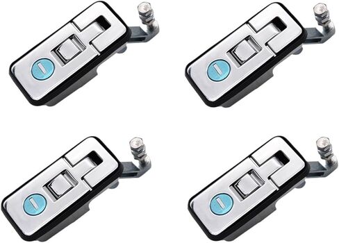 Compression Lock Trailer Latch Handle Aluminum Lock Suitcase Luggage Lock 4Pcs in Saudi Arabia