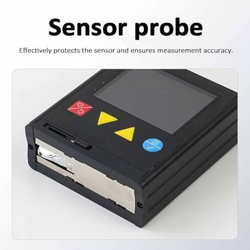 Digital Surface Roughness Meter, Handheld Tester for Metals & Nonmetals, Measures Ra/Rz/Rq/Rt/Rp/Rv/Rc, Precision Surface Gauge for Quality Control in Saudi Arabia
