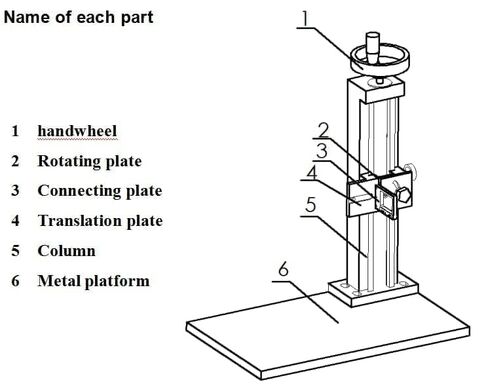 Surface Roughness Test Stand Metal Platform for Surface Roughness Gauge Surface Roughness Tester Surface Roughness Meter in Saudi Arabia