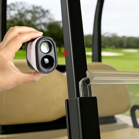 Golf Rangefinder Magnetic Holder Mount, Range Finder Accessories with Strong Magnet for Golf Cart, Adhesive Secure Attachment, Easy Release in Kuwait