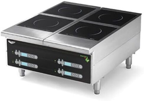 Countertop Commercial Induction Cooktop w/ (4) Burners, 208 240v/1ph in Saudi Arabia