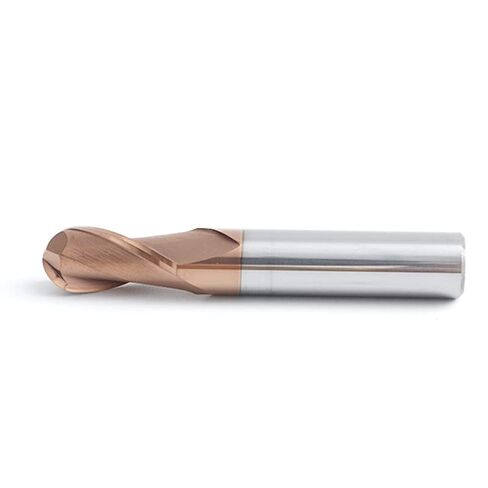 1pcs Ball Nose End Mill Cutter HRC 55 Durable Milling 2 Flutes R3-R10 150L Alloy Coating CNC Maching Endmills in Saudi Arabia