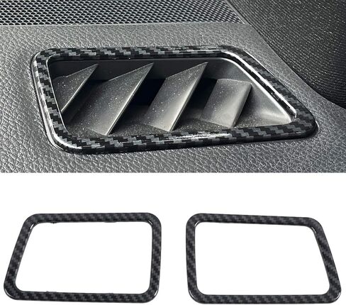 طيران عالي لسوبارو WRX، STi 2015-2021، XV Crosstrek 13-17 ملحقات السيارة مقابض الأبواب الجانبية غطاء الكسوة من ألياف الكربون ABS 8 قطعة in Saudi Arabia