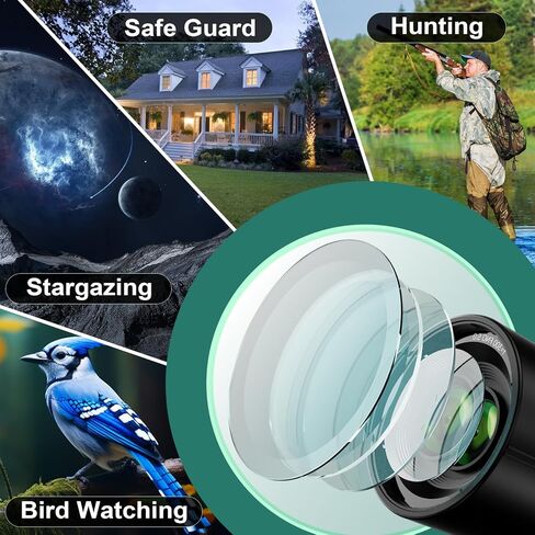 تلسكوب ذكي، تلسكوبات إلكترونية رقمية مع كاميرا تصوير فلكي 4K، جهاز رصد بشاشات مزدوجة داخلية وخارجية للبالغين والأطفال والمبتدئين في علم الفلك مع بطاقة 64 جيجا in Kuwait