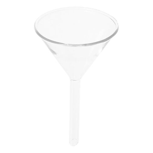 SHINEOFI Glass Laboratory Funnel 75mm Triangle Glass Filter Funnel for Chemical Filtration and Liquid Transfer, Portable Scientific Glassware for Lab Experiment in Saudi Arabia