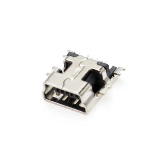 fengpeng 10-50PCS/lot SMD 5P mini USB Female Socket Interface Shell 4 feet Suspended(50 Piece) in Saudi Arabia