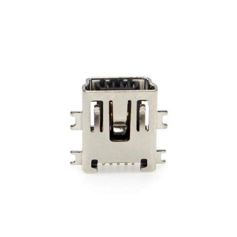 fengpeng 10-50PCS/lot SMD 5P mini USB Female Socket Interface Shell 4 feet Suspended(50 Piece) in Saudi Arabia