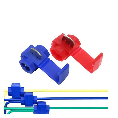 fengpeng 20pcs/Lot Wire Cable Connectors Lock Electric Quick Splice Terminals Crimp NonDestructive Without Breaking Line AWG 22-18 in Saudi Arabia