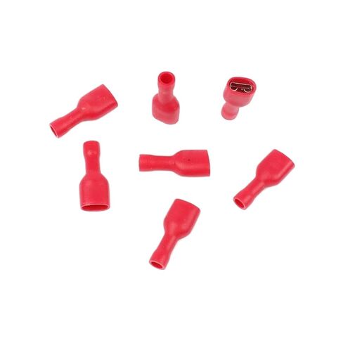 fengpeng FDFD1-250 FDFD1.25-250 Insulating Female Insulated Electrical Crimp Terminal Connectors Cable Wire Connector 100PCS/Pack FDFD in Saudi Arabia