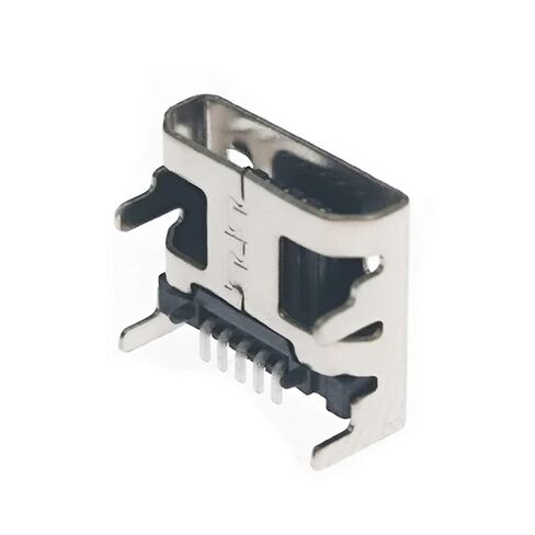 Fengpeng 5/10/50/100 قطعة Micro USB أنثى 5Pin Conneetor أنثى منفذ جاك قابس لحام SMD SMT Android مقبس شحن بيانات الهاتف (نمط 1,10 قطعة) in Kuwait