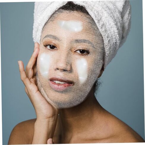 Beavorty 100pcs Facial Mask Sheets Disposable Hydrating Gauze for Skin Care Face Mask Sheets Skin Care Supplies in Saudi Arabia