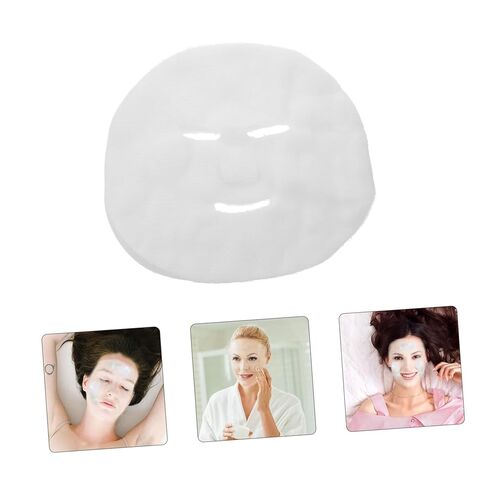 Beavorty 100pcs Facial Mask Sheets Disposable Hydrating Gauze for Skin Care Face Mask Sheets Skin Care Supplies in Saudi Arabia
