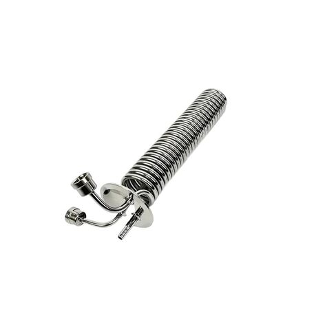 3" 76mm(OD91mm) Tri-clamp Distiller Cooling Coil with 1/2" Female Or Male Thread Reflux Condenser Height 295mm SS304(Female Thread) in Saudi Arabia