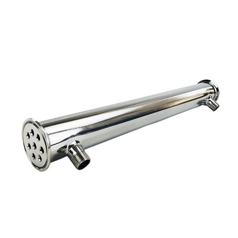 2"51mm(OD64mm) Distiller Condenser Reflux Dephlegmator Length 450mm with 1/2" Male Thread Sanitary Steel 304 in Saudi Arabia