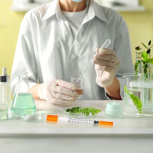 محاقن U-100 0.5 مل 32 جرام 1/4 بوصة (6 مم)، مستلزمات المختبرات، مغلفة بشكل فردي، عبوة من 100 قطعة in Kuwait