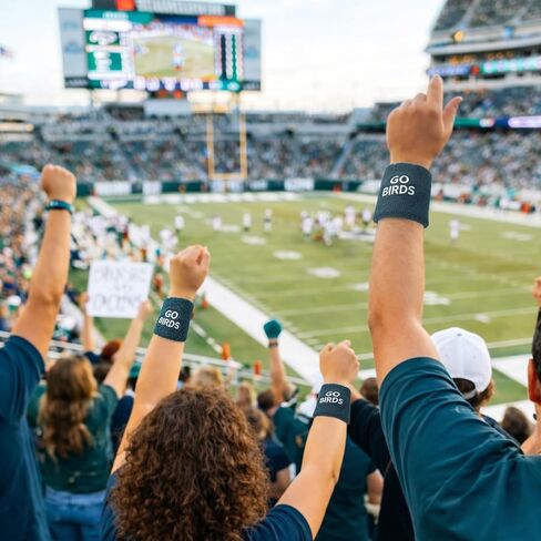 Football Arm Bands for Football Fans Merch, Go Birds Wristbands, Game Day Gifts for Men in Saudi Arabia