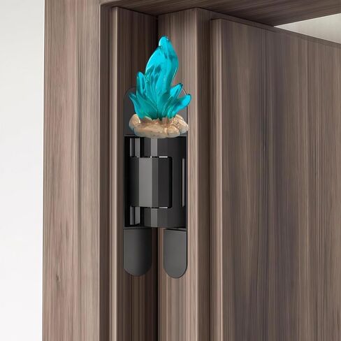 Cute Mini Creative Noctilucent Marine Animals, Blue Seagrass Hinge Heads Decorative Topper Set 6PCS, Home Decoration,Magnetic Hinge Head Toppers Door Hinge in Saudi Arabia