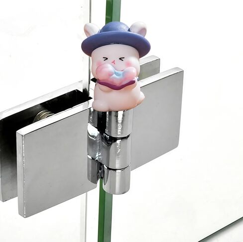 Cute Mini Creative Magician, Take The Magic Book Rabbit Hinge Heads Decorative Topper Set 3PCS, Home Decoration,Magnetic Hinge Head Toppers Door Hinge in Saudi Arabia