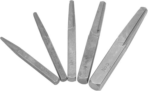 مجموعة استخراج البراغي، 5 قطع أداة إزالة البراغي التالفة مع ساق سداسية، لإزالة البراغي المكسورة والمسامير والمسامير in Kuwait